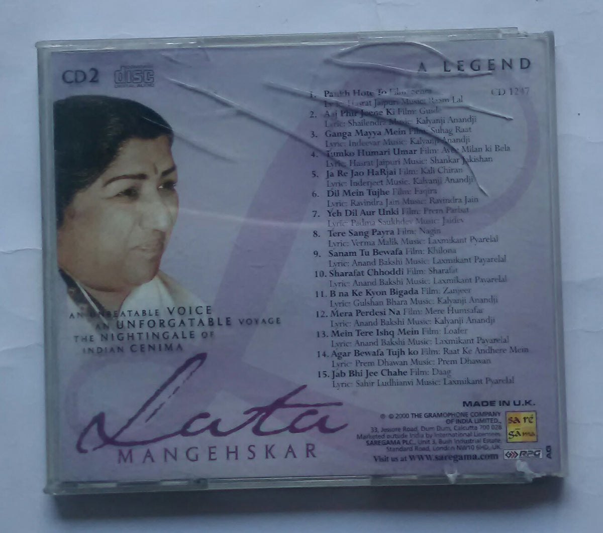 Legends - Lata Mangeshkar 